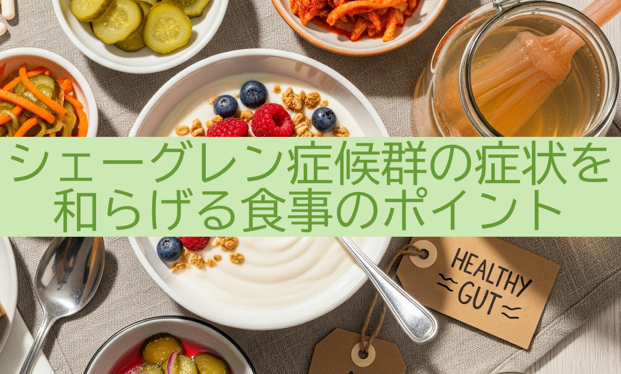 シェーグレン症候群の症状を和らげる食品