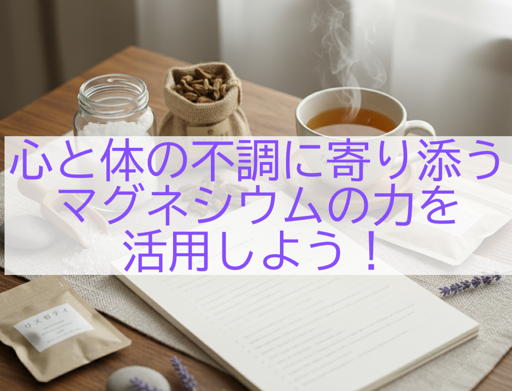 シェーグレン症候群の症状を和らげるマグネシウム