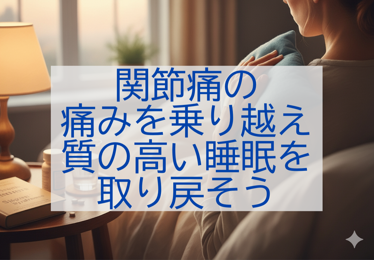睡眠による関節痛からの回復