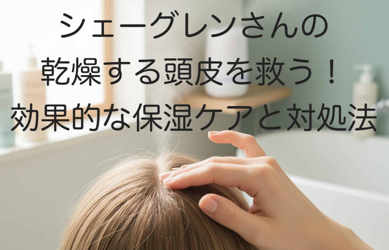 シェーグレン症候群の頭皮ケア対策